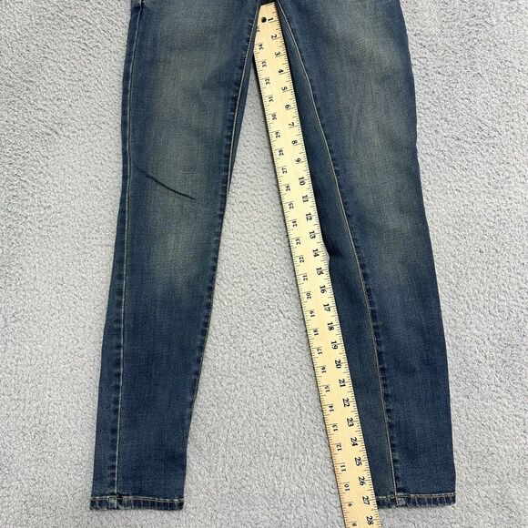 Prana London Skinny Jeans Organic‎ Cotton Heritage Wash Stretch Womens 26 2 - Picture 5 of 12